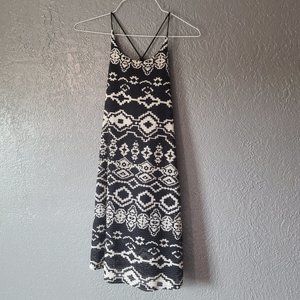 Urban Outfitters Staring at Stars Black Spaghetti Strap Dress
